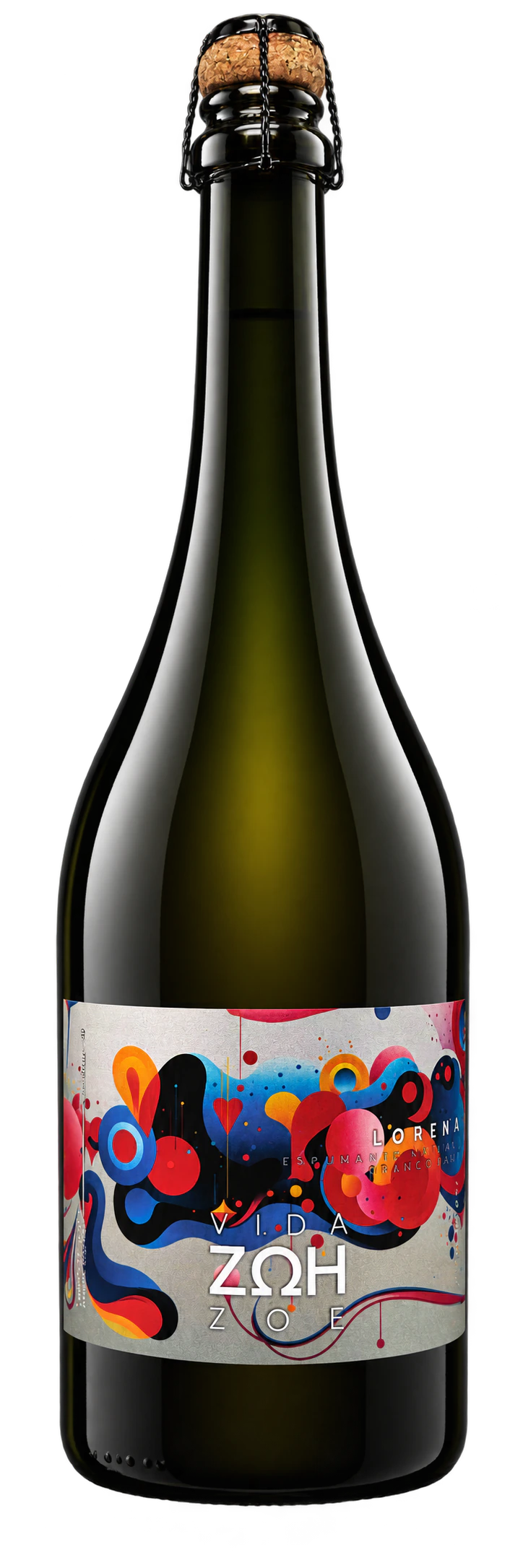 Garrafa do vinho Espumante Lorena